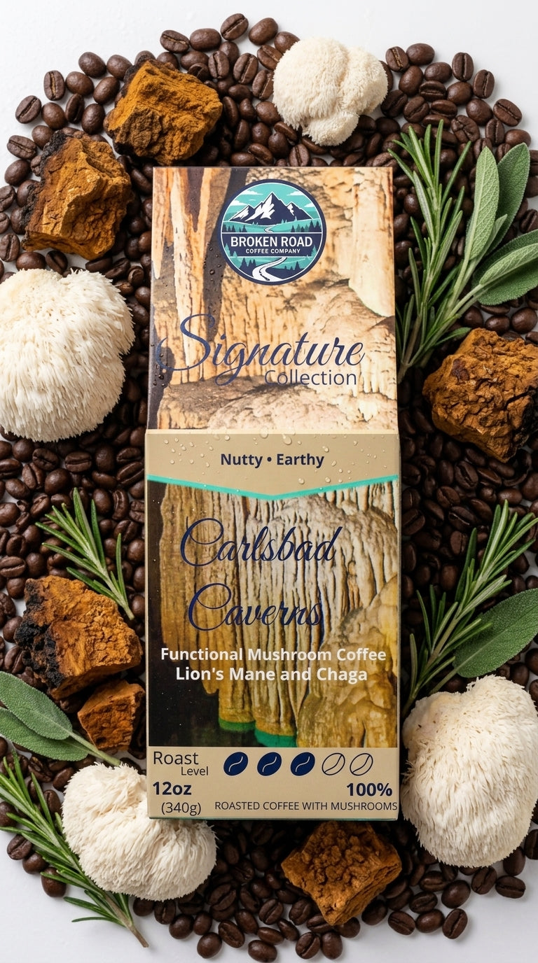 Carlsbad Caverns - Functional Mushroom Coffee Blend