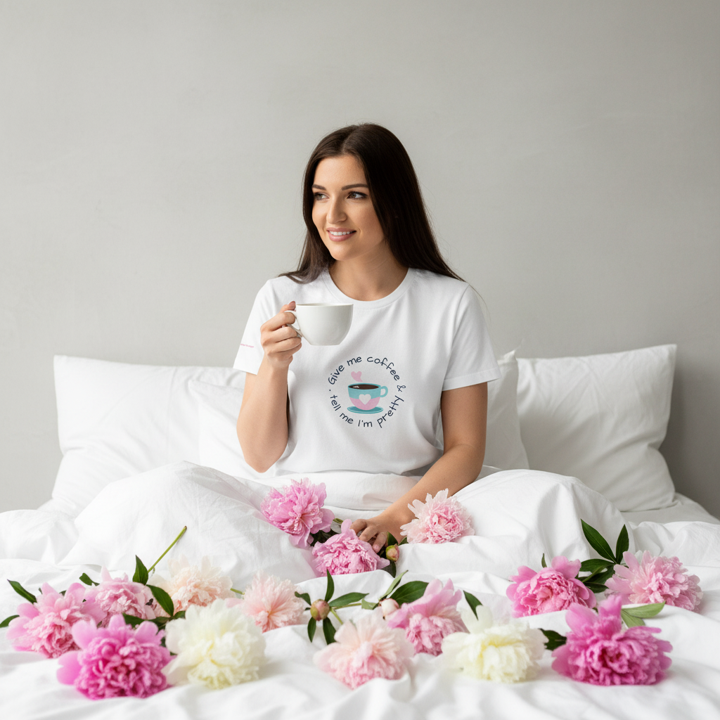 Women’s Coffee T-Shirt - Give Me Coffee