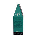 A tall, narrow green colored coffee product Bourbon Minerio coffee with printed text best coffee broken road coffee company