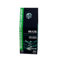 Brazil single origin coffee product in tall carton arabica beans mountain scenery best single origin coffee broken road coffee company
