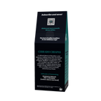 A tall, narrow coffee bag package for Cerrado Chapas, shown upright on a plain white background. The packaging is predominantly black with dark teal accents and white text, featuring a small QR code and product details.