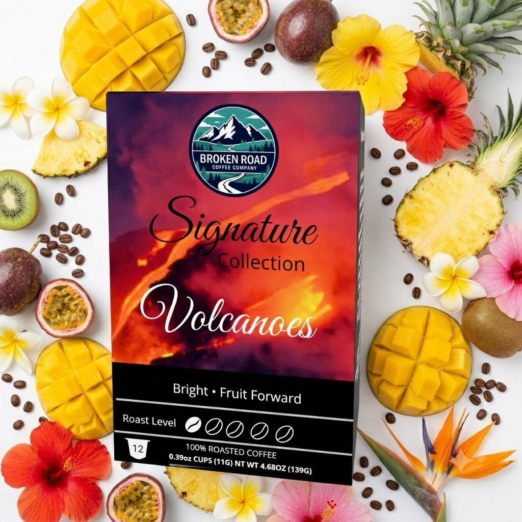 Volcanoes Coffee Blend Pods