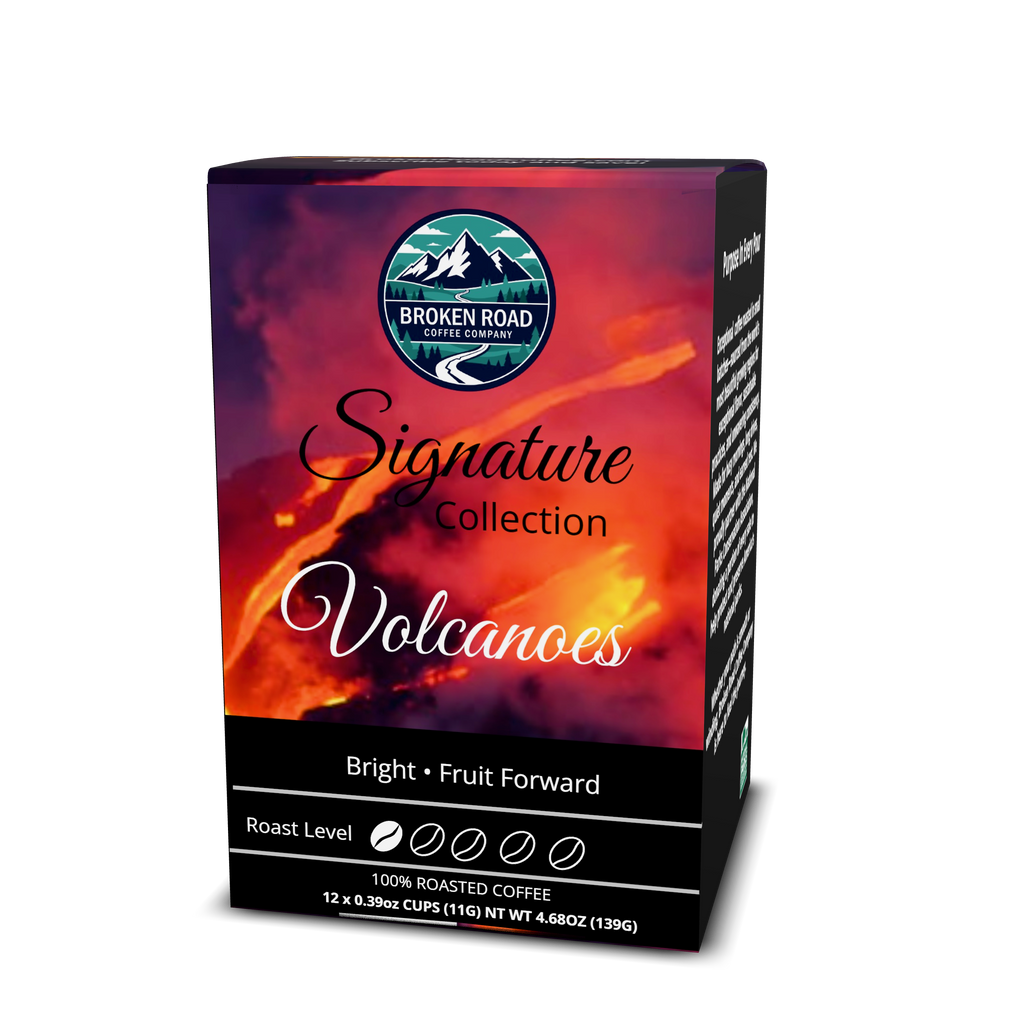 Volcanoes Coffee Blend Pods