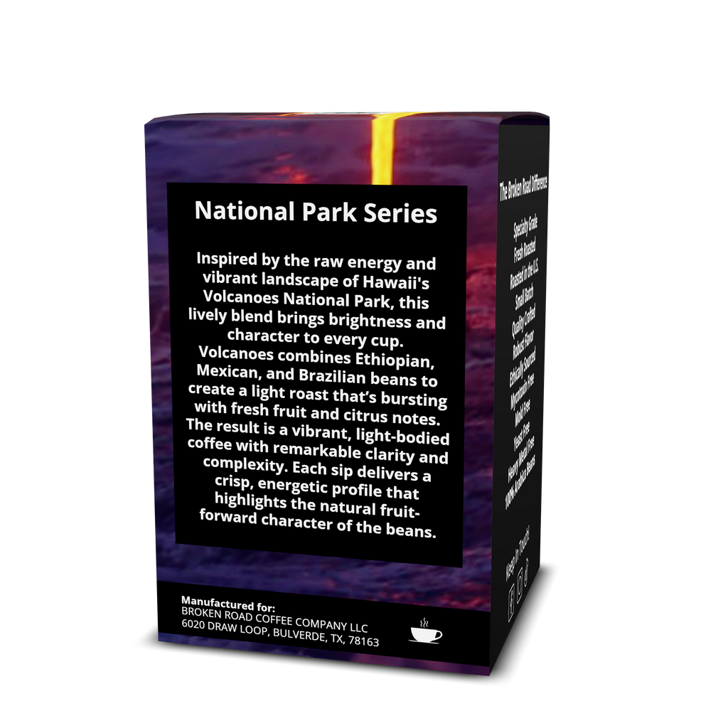 Volcanoes Coffee Blend Pods