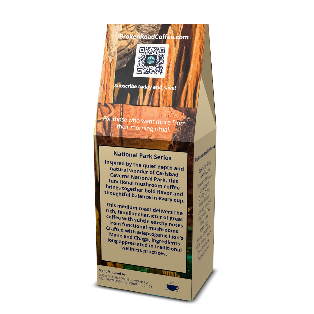 Carlsbad Caverns - Functional Mushroom Coffee Blend