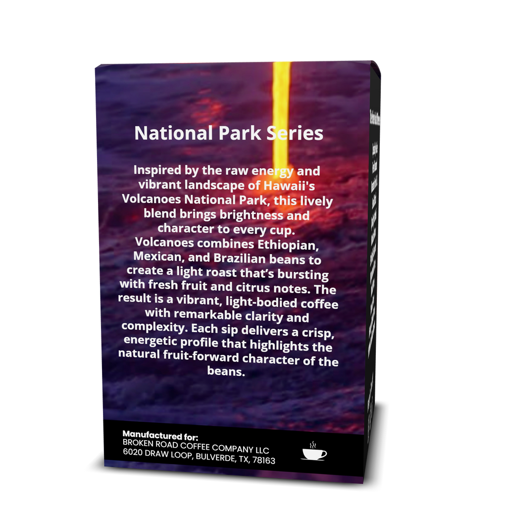 Volcanoes Coffee Blend Pods