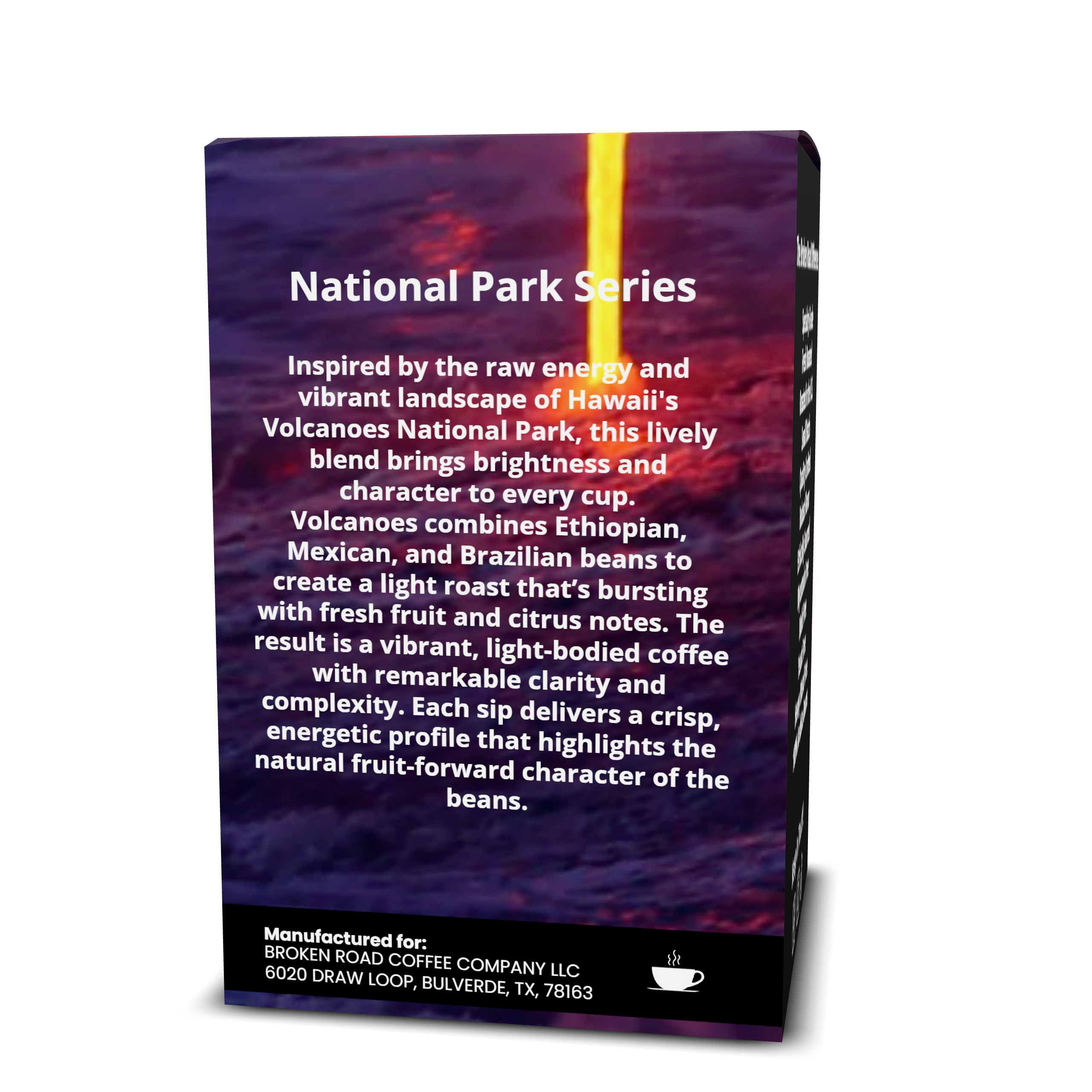 Volcanoes Coffee Blend Pods