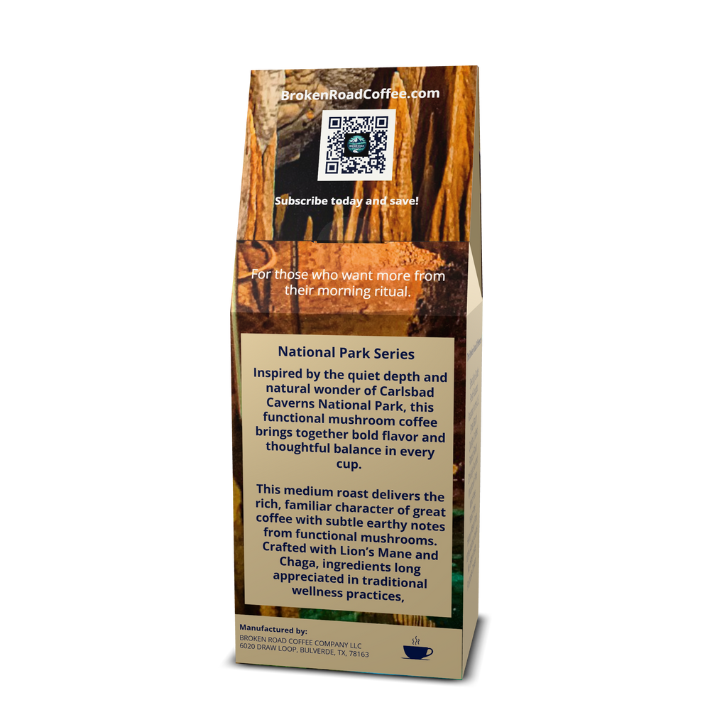 Carlsbad Caverns - Functional Mushroom Coffee Blend