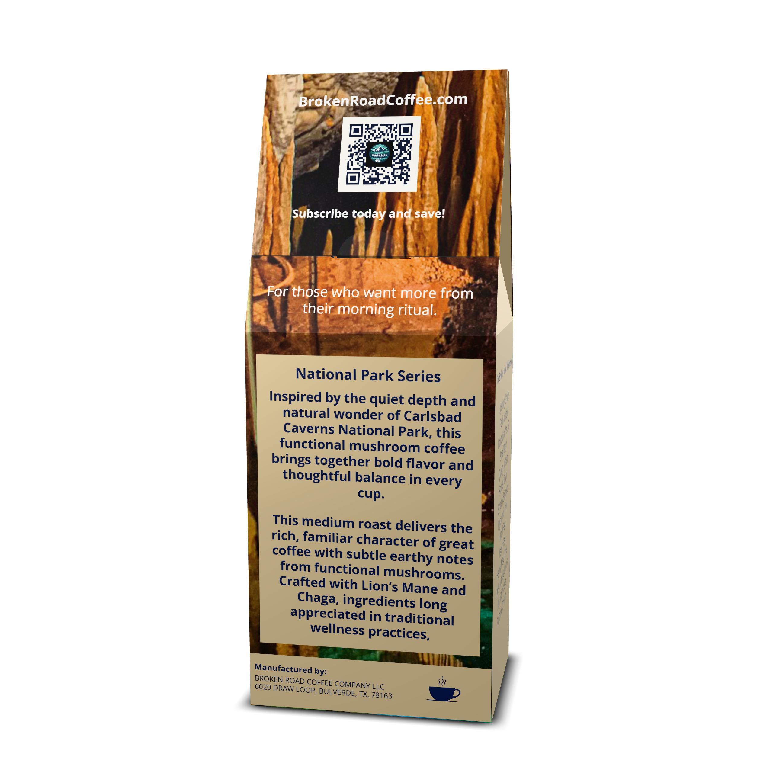 Carlsbad Caverns - Functional Mushroom Coffee Blend