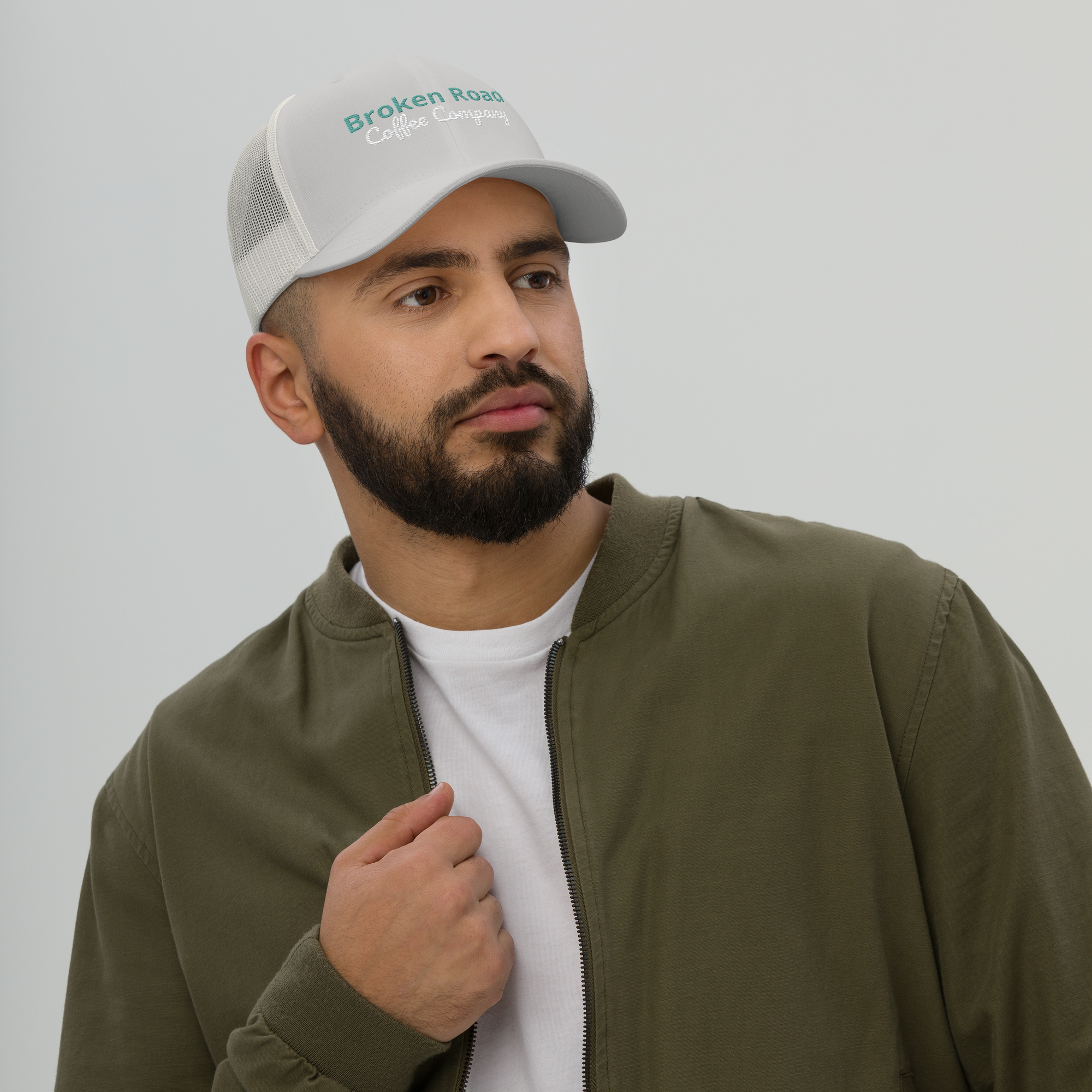 Trucker Cap pink print